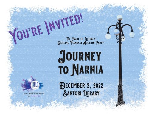 Aurora Community Invited to Celebrate “Magic of Literacy” at December 3 Dueling Pianos and Auction Party